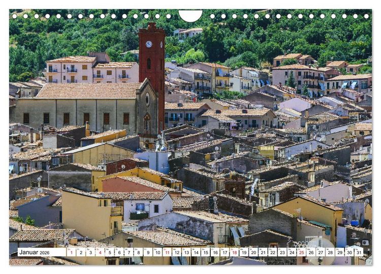 Produktbild: Sizilianische Urspr&uuml;nglichkeit Castelbuono (Wandkalender 2026 DIN A4 quer), CALVENDO Monatskalender