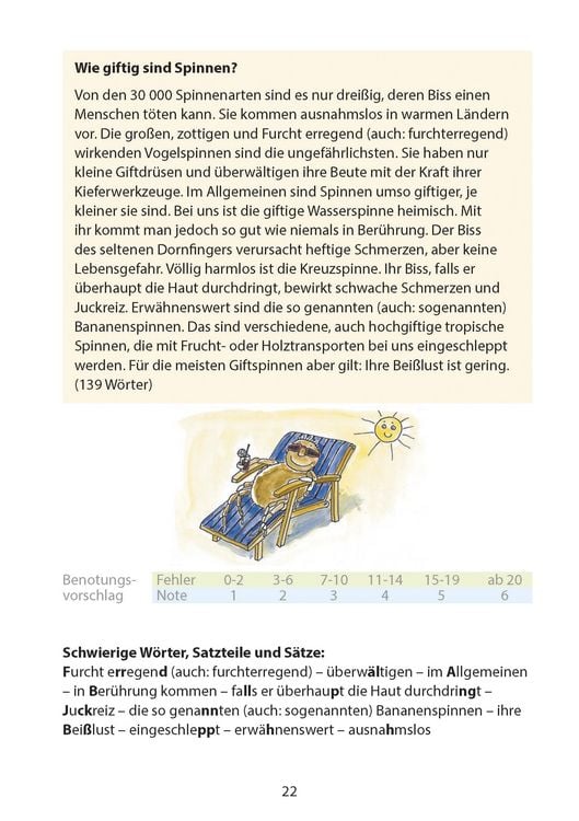 Produktbild: Diktate 5./6. Klasse, A5-Heft