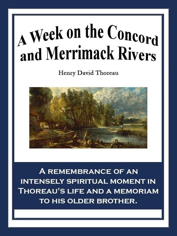 Produktbild: A Week on the Concord and Merrimack Rivers