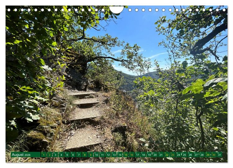 Produktbild: Erlebe mit mir die Wanderregionen im Ahrtal - Altenahr (Wandkalender 2026 DIN A4 quer), CALVENDO Monatskalender