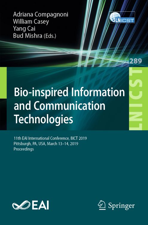 Produktbild: Bio-inspired Information and Communication Technologies