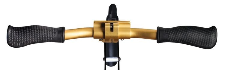 Produktbild: SIX DEGREES Alu Scooter 230/215 mm gold