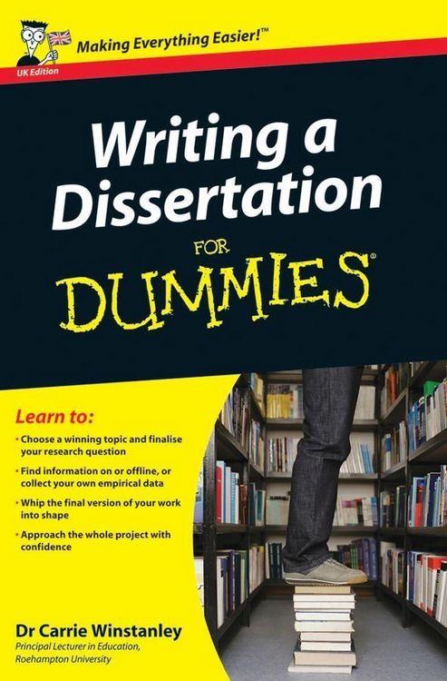 Produktbild: Writing a Dissertation For Dummies, UK Edition