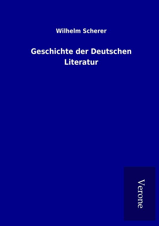 Produktbild: Geschichte der Deutschen Literatur