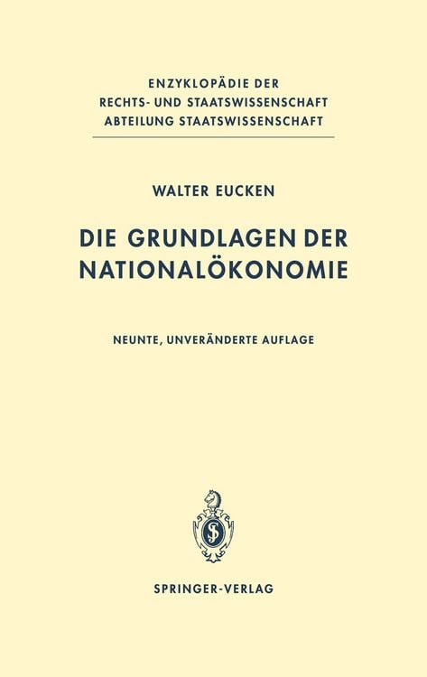 Produktbild: Die Grundlagen der National&ouml;konomie