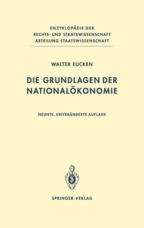 Produktbild: Die Grundlagen der National&ouml;konomie