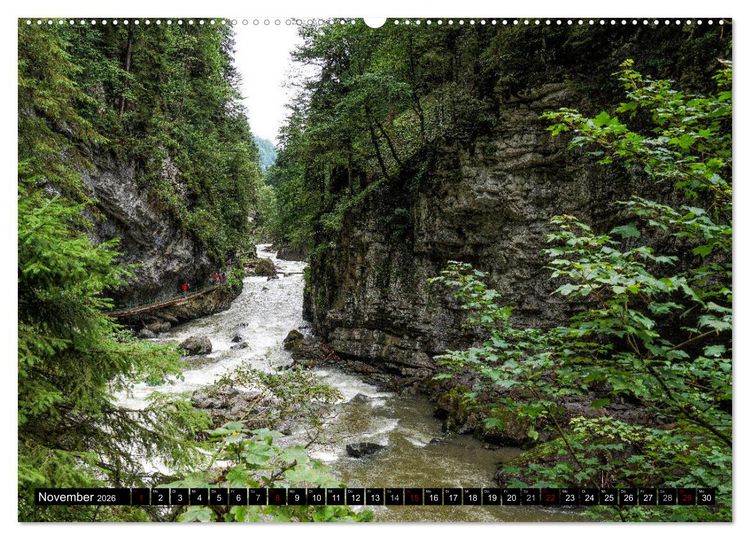 Produktbild: Allg&auml;u - Natur pur (hochwertiger Premium Wandkalender 2026 DIN A2 quer), Kunstdruck in Hochglanz