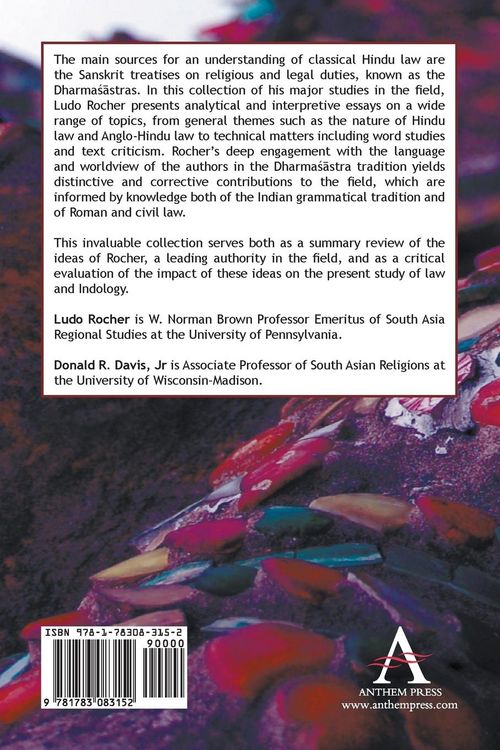 Produktbild: Studies in Hindu Law and Dharma&iquest;&iquest;stra