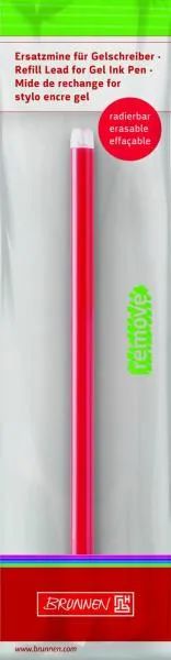 Produktbild: Brunnen Ersatzmine &bdquo;REMOVE&ldquo; Colour Code radierbar &brvbar; breit, 0,7 mm, red