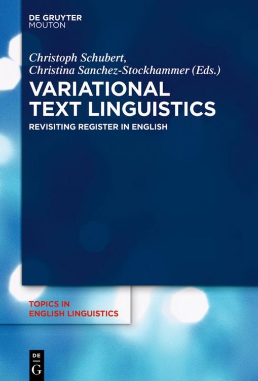Produktbild: Variational Text Linguistics