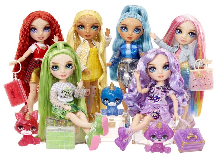 Produktbild: Classic Rainbow Fashion Doll- Skyler (blue)
