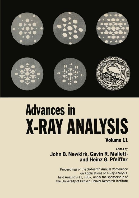 Produktbild: Advances in X-ray Analysis