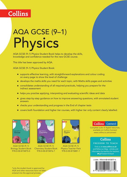 Produktbild: AQA GCSE PHYSICS 9-1_GCSE SCIE