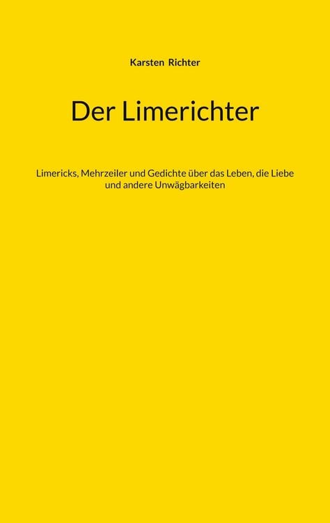 Produktbild: Der Limerichter