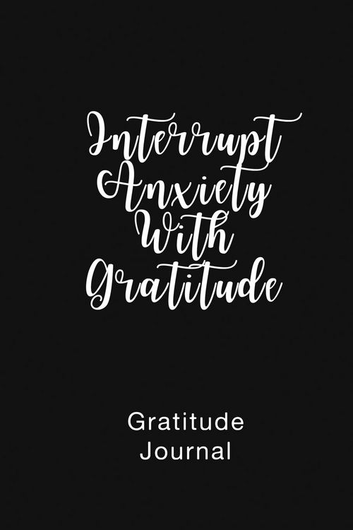 Produktbild: Gratitude Journal Interrupt Anxiety With Gratitude