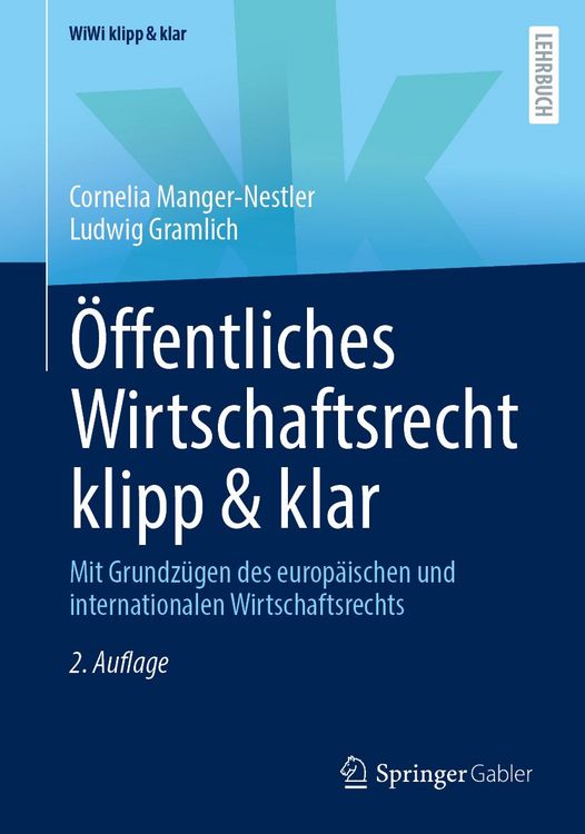 Produktbild: &Ouml;ffentliches Wirtschaftsrecht klipp & klar