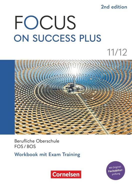 Bild vom Artikel Focus on Success PLUS 11./12. Jahrgangsstufe. FOS/BOS B1/B2: Arbeitsheft mit Lösungsbeileger vom Autor 
