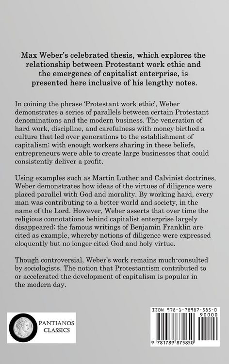 Produktbild: The Protestant Ethic and the Spirit of Capitalism