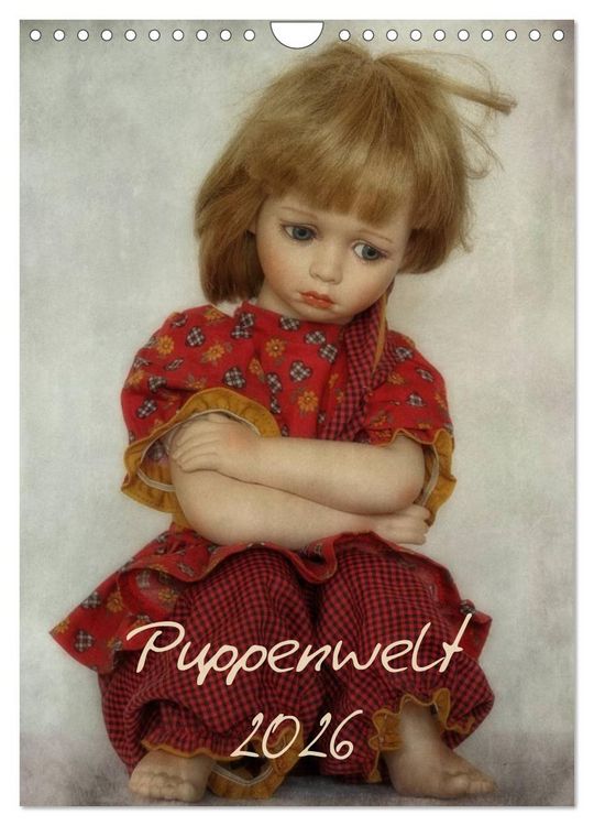 Produktbild: Puppenwelt 2026 (Wandkalender 2026 DIN A4 hoch), CALVENDO Monatskalender