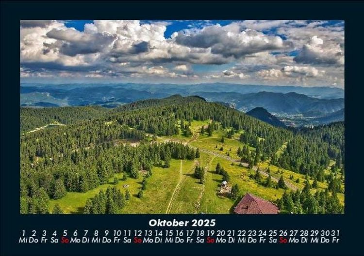 Produktbild: Berge 2025 Fotokalender DIN A5