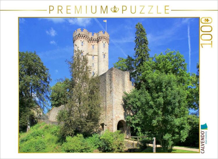 Produktbild: CALVENDO Puzzle Kasselburg | 1000 Teile Lege-Gr&ouml;&szlig;e 64x48cm Foto-Puzzle f&uuml;r gl&uuml;ckliche Stunden