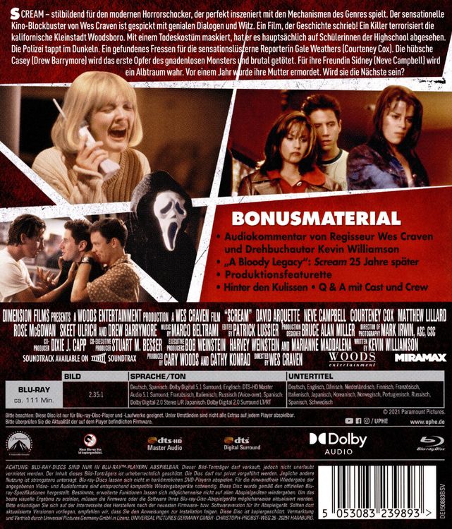 Produktbild: Scream (uncut)