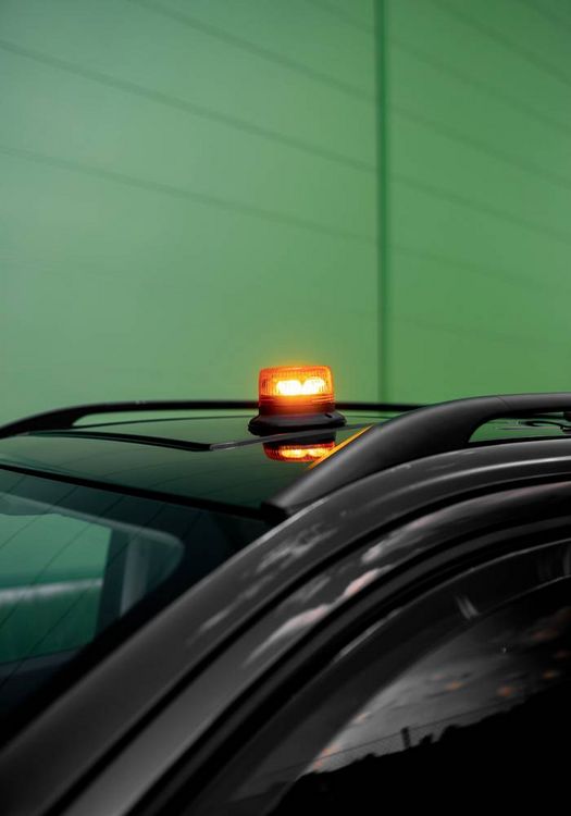 Produktbild: Osram Automotive Rundumleuchte Light Signal LED Beacon Light RBL102 12 V, 24 V &uuml;ber Bordnetz Schraubmontage Orange