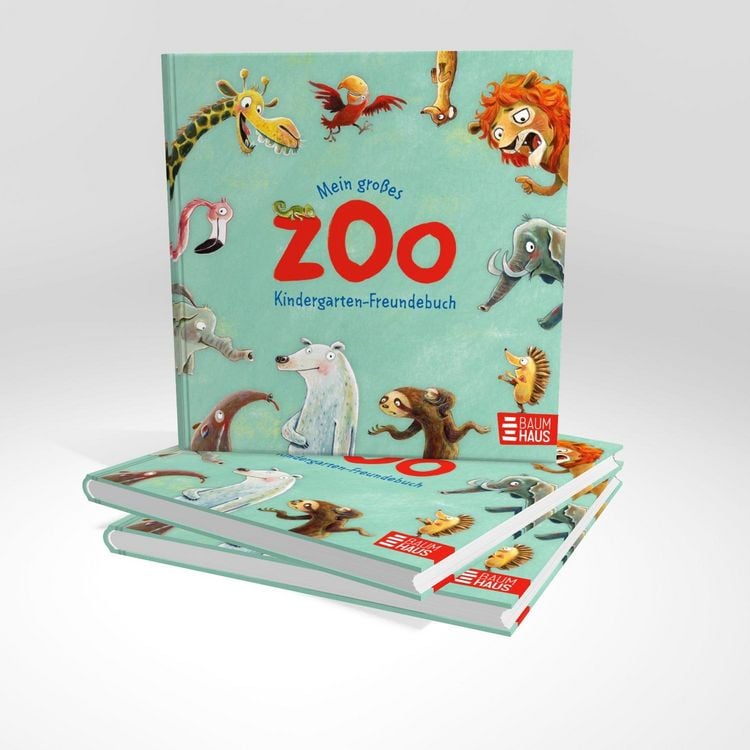 Produktbild: Mein gro&szlig;es Zoo Kindergarten-Freundebuch