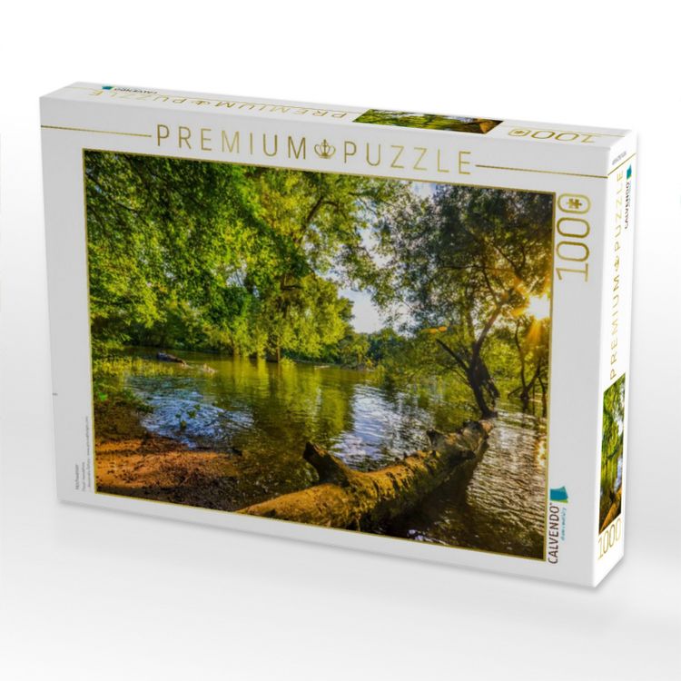 Produktbild: CALVENDO Puzzle Hochwasser | 1000 Teile Lege-Gr&ouml;&szlig;e 64x48cm Foto-Puzzle f&uuml;r gl&uuml;ckliche Stunden