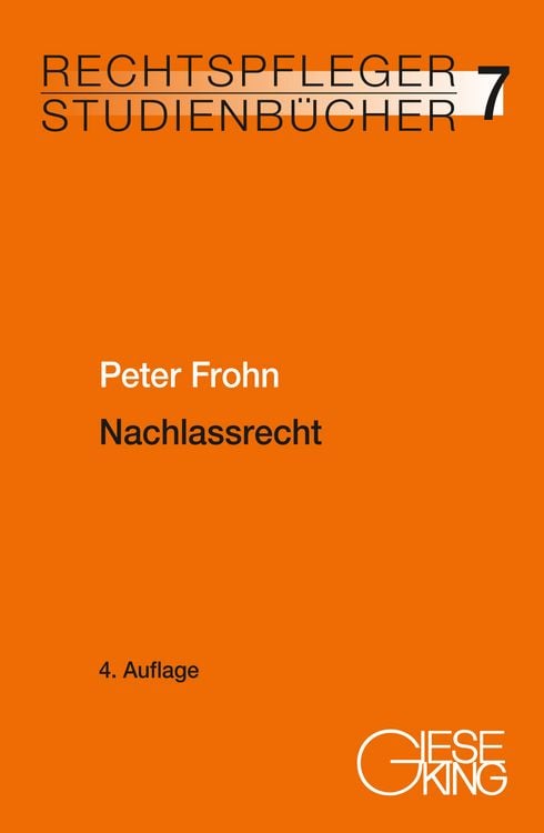 Produktbild: Nachlassrecht