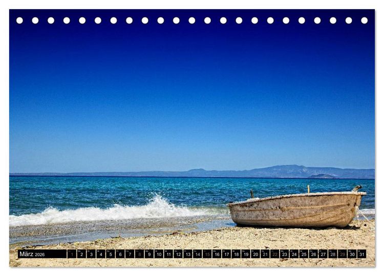 Produktbild: Mediterrane Ansichten 2026 (Tischkalender 2026 DIN A5 quer), CALVENDO Monatskalender
