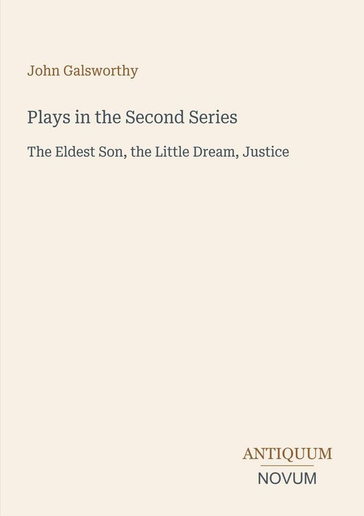 Produktbild: Plays in the Second Series