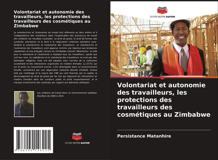 Produktbild: Volontariat et autonomie des travailleurs, les protections des travailleurs des cosm&eacute;tiques au Zimbabwe