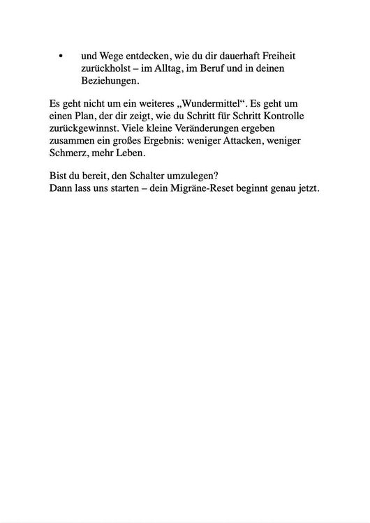 Produktbild: Das Migr&auml;ne-Reset