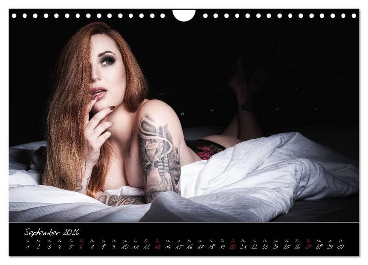 Produktbild: PinUp-Kalender 2026 (Wandkalender 2026 DIN A4 quer), CALVENDO Monatskalender