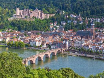 Produktbild: CALVENDO Puzzle Heidelberg am Neckar | 1000 Teile Lege-Gr&ouml;&szlig;e 64x48cm Foto-Puzzle f&uuml;r gl&uuml;ckliche Stunden