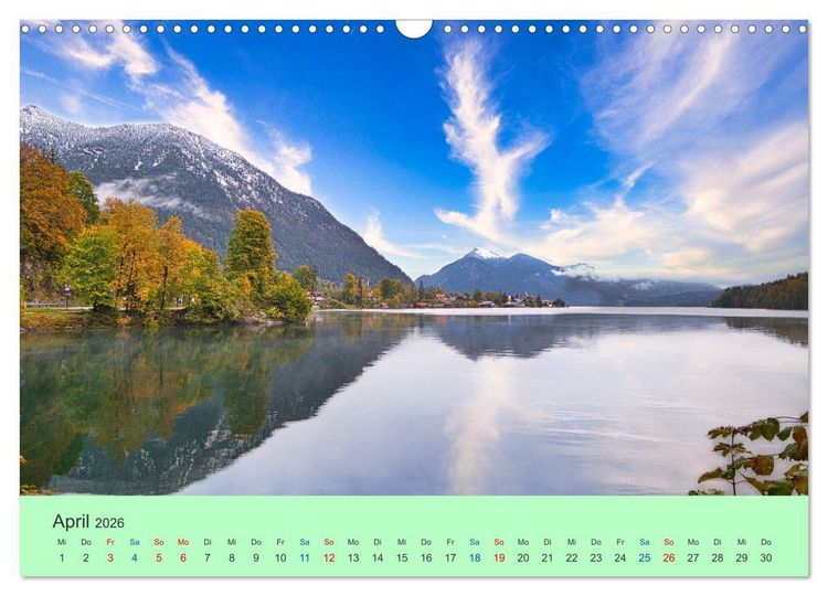 Produktbild: Zauber der Alpen (Wandkalender 2026 DIN A3 quer), CALVENDO Monatskalender
