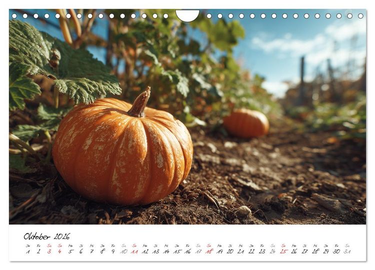 Produktbild: Gem&uuml;segarten - Gem&uuml;se aus dem eigenen Garten (Wandkalender 2026 DIN A4 quer), CALVENDO Monatskalender