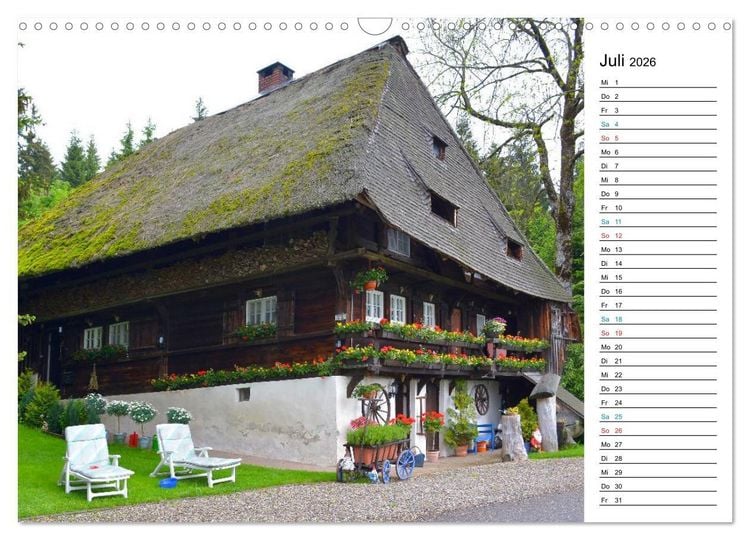 Produktbild: Hochschwarzwald (Wandkalender 2026 DIN A3 quer), CALVENDO Monatskalender