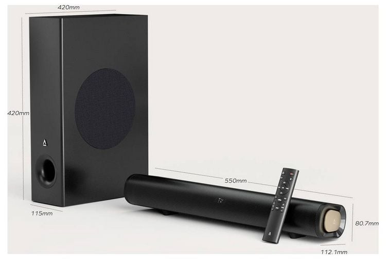 Produktbild: CREATIVE Stage Pro, Soundbar mit Subwoofer