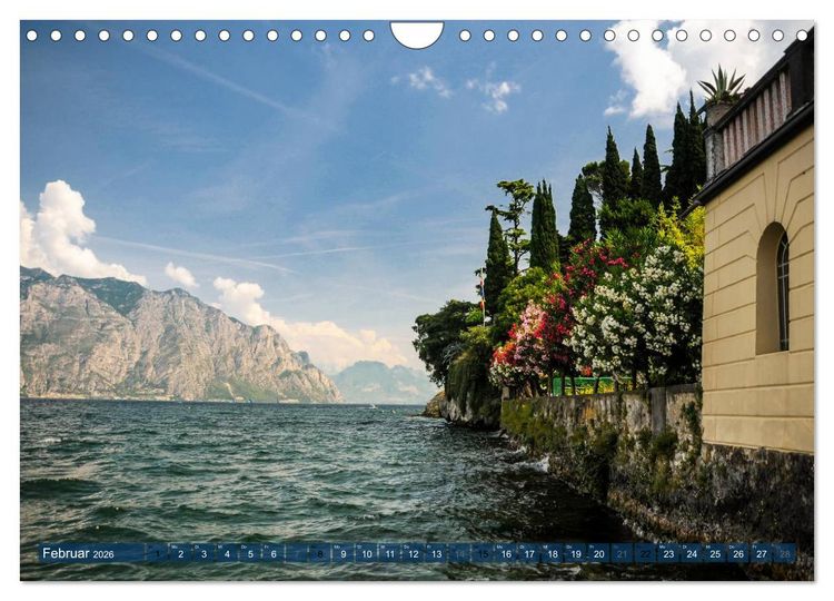 Produktbild: Gardasee. Lago di Garda (Wandkalender 2026 DIN A4 quer), CALVENDO Monatskalender