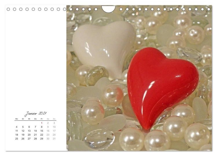 Produktbild: Ein Kalender voll Liebe (Wandkalender 2027 DIN A4 quer), CALVENDO Monatskalender
