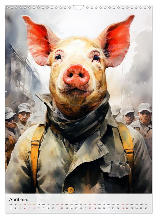 Produktbild: Novel Canvas (Wall Calendar 2026 DIN A3 portrait), CALVENDO 12 Month Wall Calendar