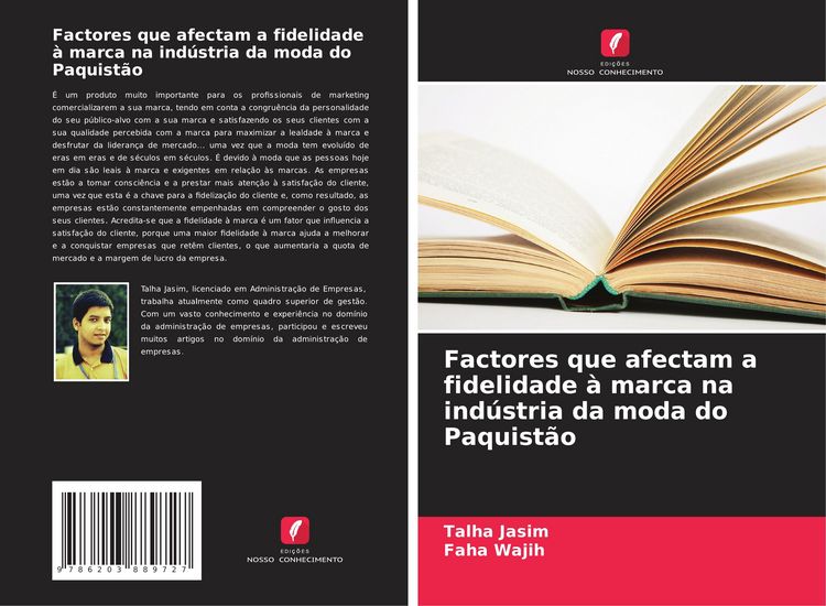 Produktbild: Factores que afectam a fidelidade &agrave; marca na ind&uacute;stria da moda do Paquist&atilde;o