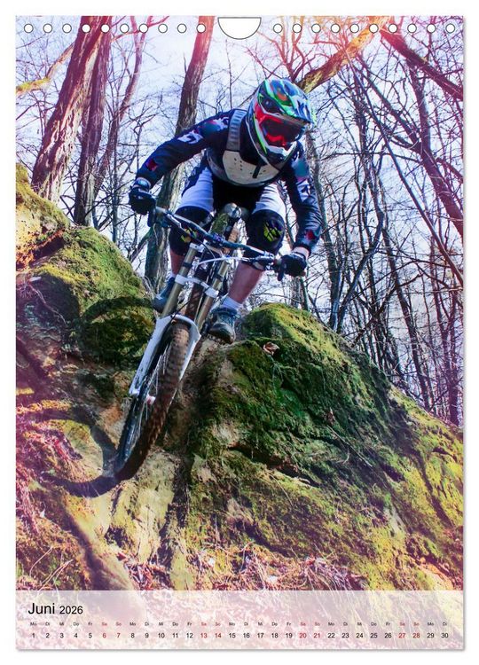 Produktbild: Mountainbike - einfach Spa&szlig; (Wandkalender 2026 DIN A4 hoch), CALVENDO Monatskalender