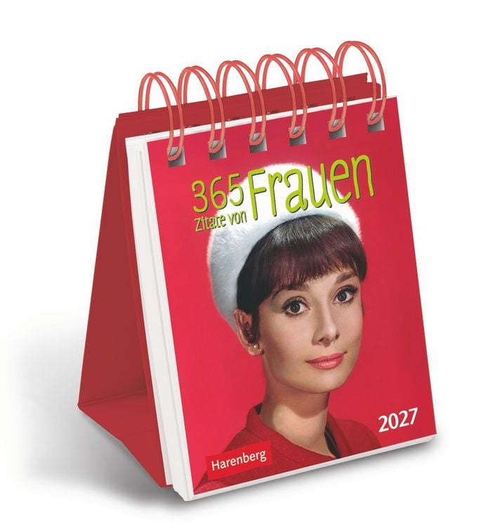 Produktbild: 365 Zitate von Frauen Mini-Geschenkkalender 2027