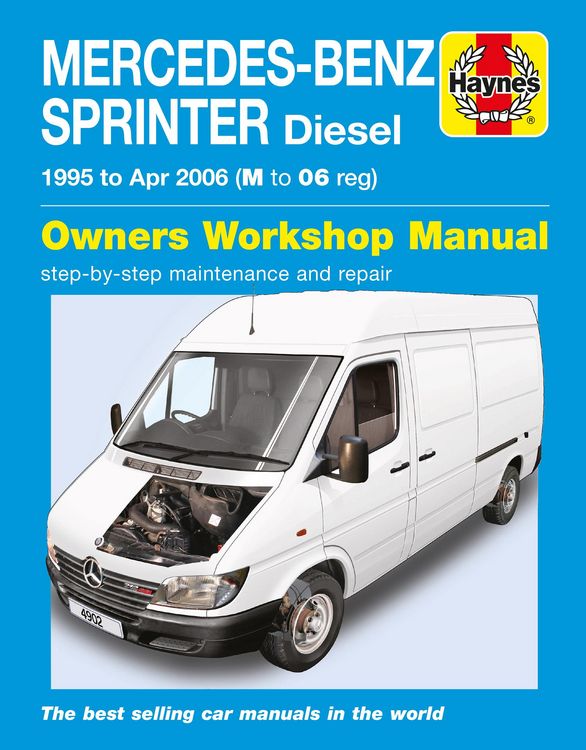 Produktbild: Mercedes-Benz Sprinter Diesel (95 - Apr 06) Haynes Repair Manual
