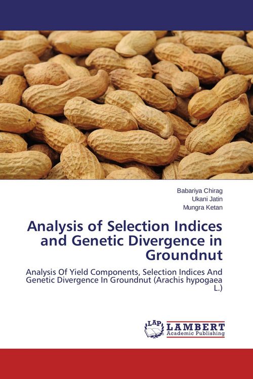 Produktbild: Analysis of Selection Indices and Genetic Divergence in Groundnut