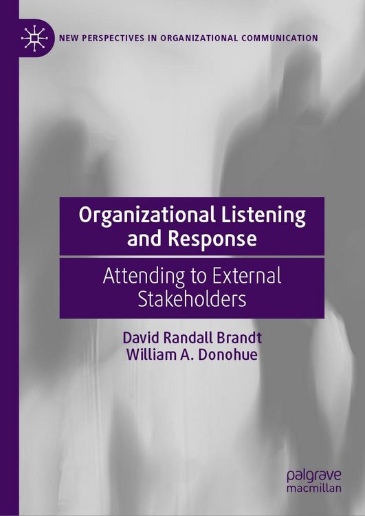 Produktbild: Organizational Listening and Response