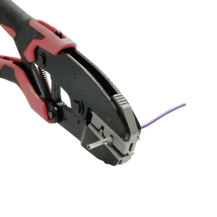 Produktbild: TOOLCRAFT PZ-500 Crimpzange ohne Crimpeinsatz, mit Systemkoffer